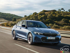 La BMW Série 3 2025 : un système hybride léger amélioré
