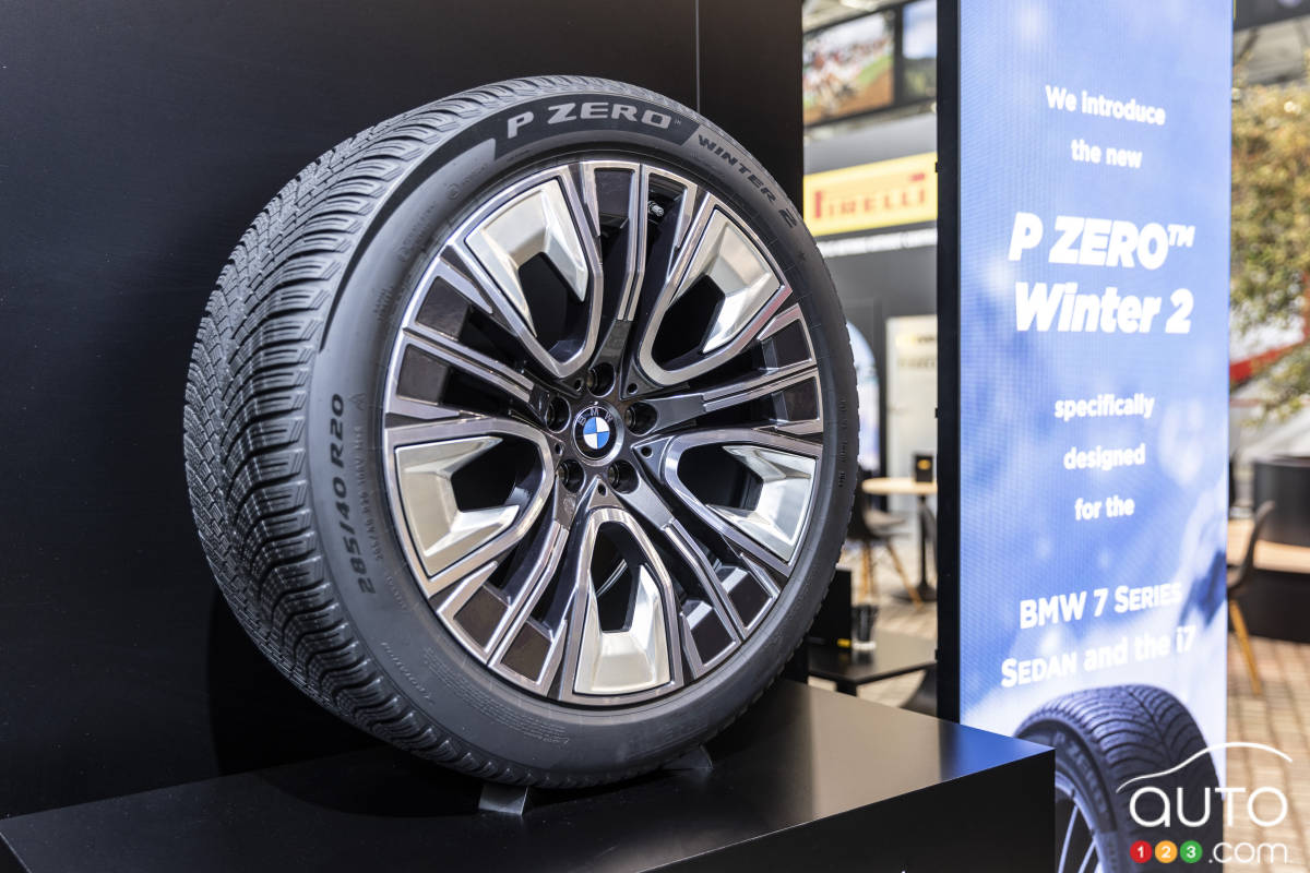 BMW et Pirelli développent un pneu pour la Série 7