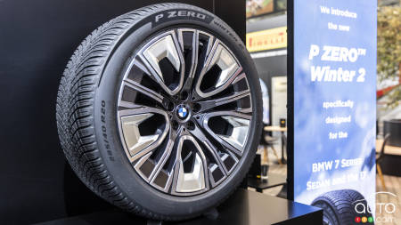 BMW et Pirelli développent un pneu pour la Série 7