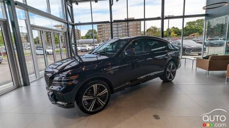 Le Genesis GV80 Coupé 2025 fait ses débuts canadiens et son prix est fixé à 104 000 $