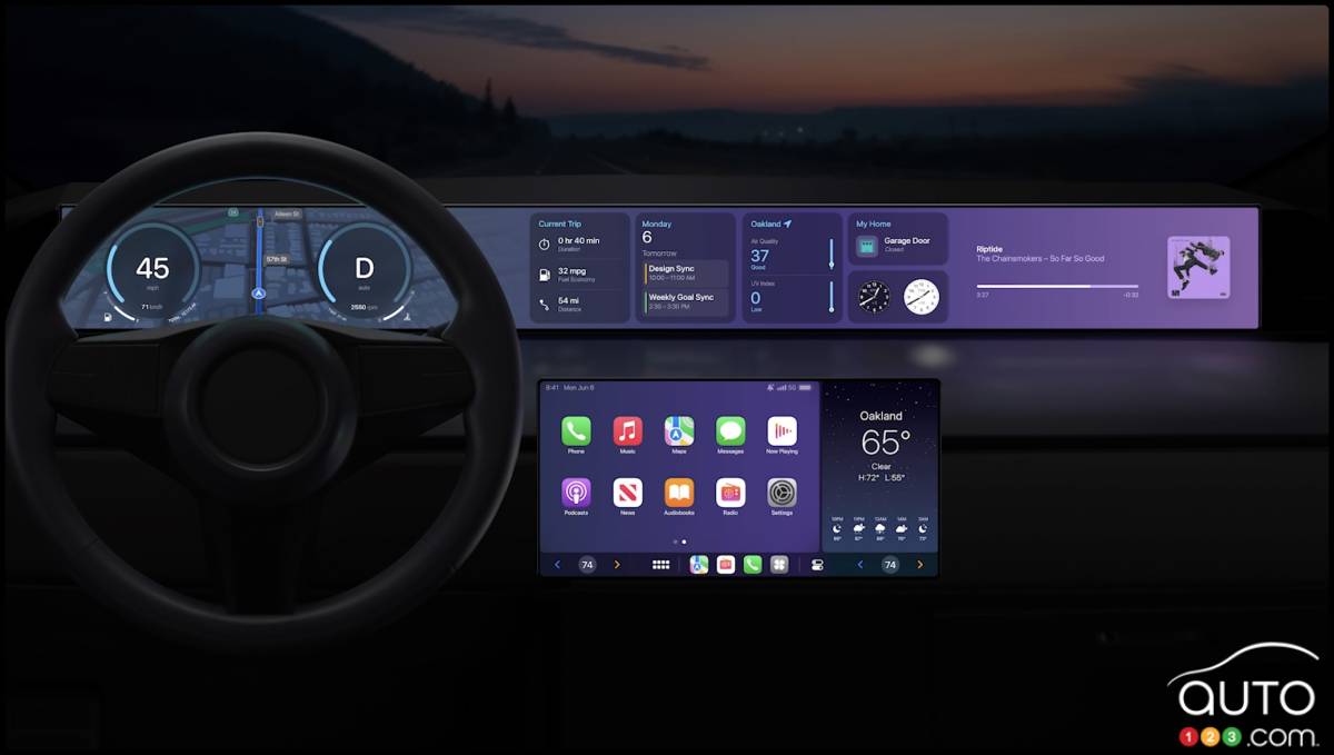 Uma versão melhorada do Apple CarPlay em breve |  Notícias sobre carros