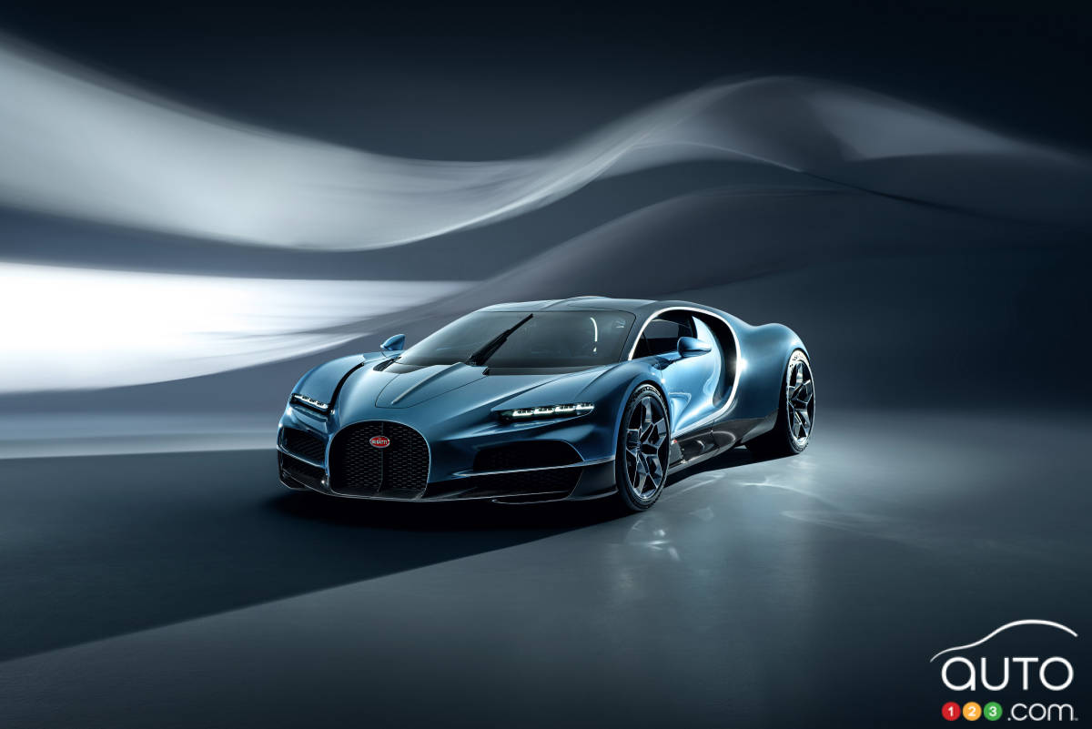 Bugatti Tourbillon PHEV Debuts with 1,800-hp V16 Engine