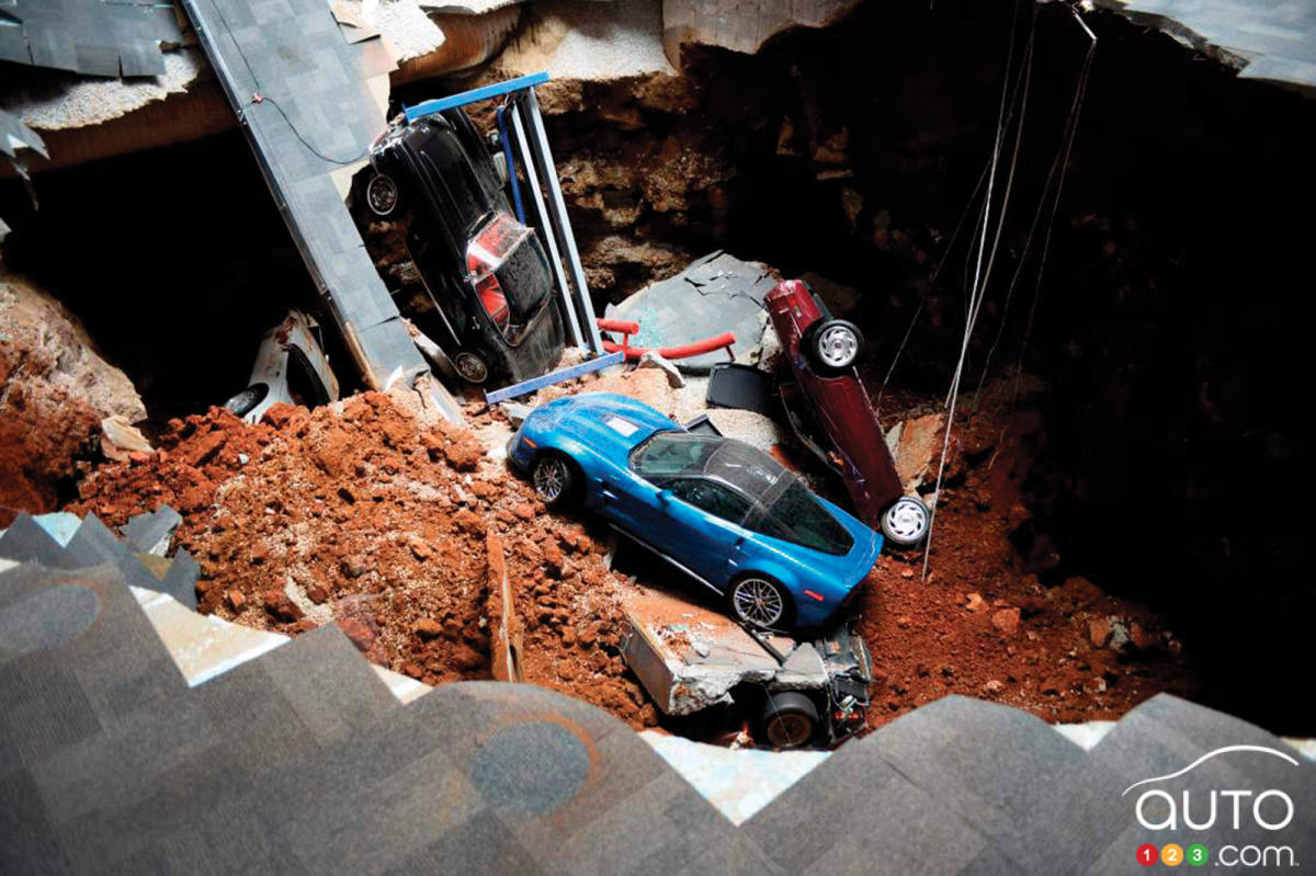 National Corvette Museum Opens Exhibit on 2014 Floor Collapse