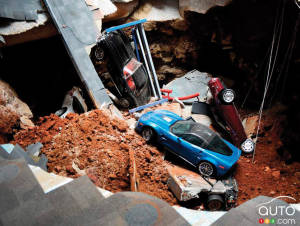 National Corvette Museum Opens Exhibit on 2014 Floor Collapse