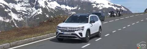 Next-Gen 2026 Volkswagen Atlas Filmed in On-Road Testing