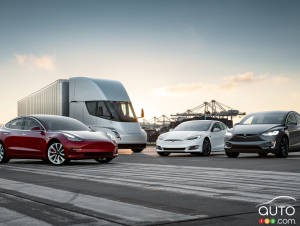 Tesla’s EV Market Share in U.S. Falls Below 50 Percent for First Time
