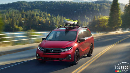 Honda Odyssey 2025 : quelques changements, surtout à l'intérieur