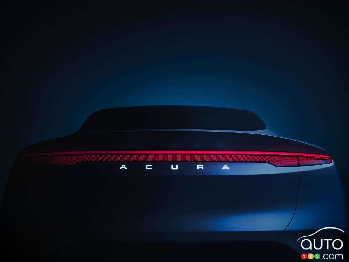 Acura va dévoiler un concept électrique de performance à Monterey