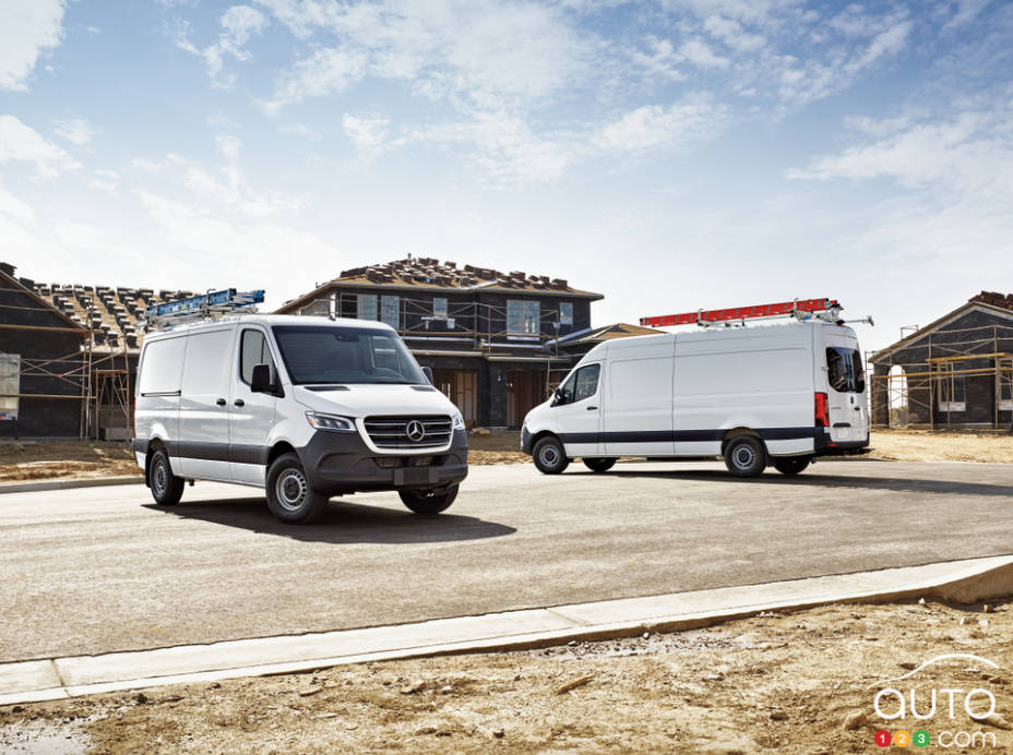 Mercedes-Benz Sprinter - Construction site