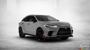 Lexus RX 500h 2025 : un nouvel ensemble Black Line Edition