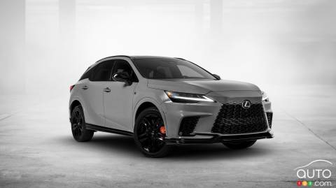 2025 Lexus RX 500h Gets New Black Line Edition Package, Other Minor Updates