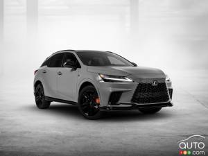 Lexus RX 500h 2025 : un nouvel ensemble Black Line Edition