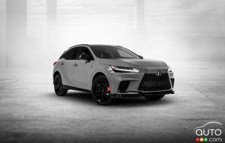 Lexus RX 500h 2025 : un nouvel ensemble Black Line Edition