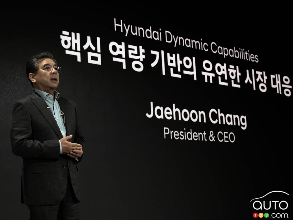 Jaehoon Chang, le président et directeur général de Hyundai