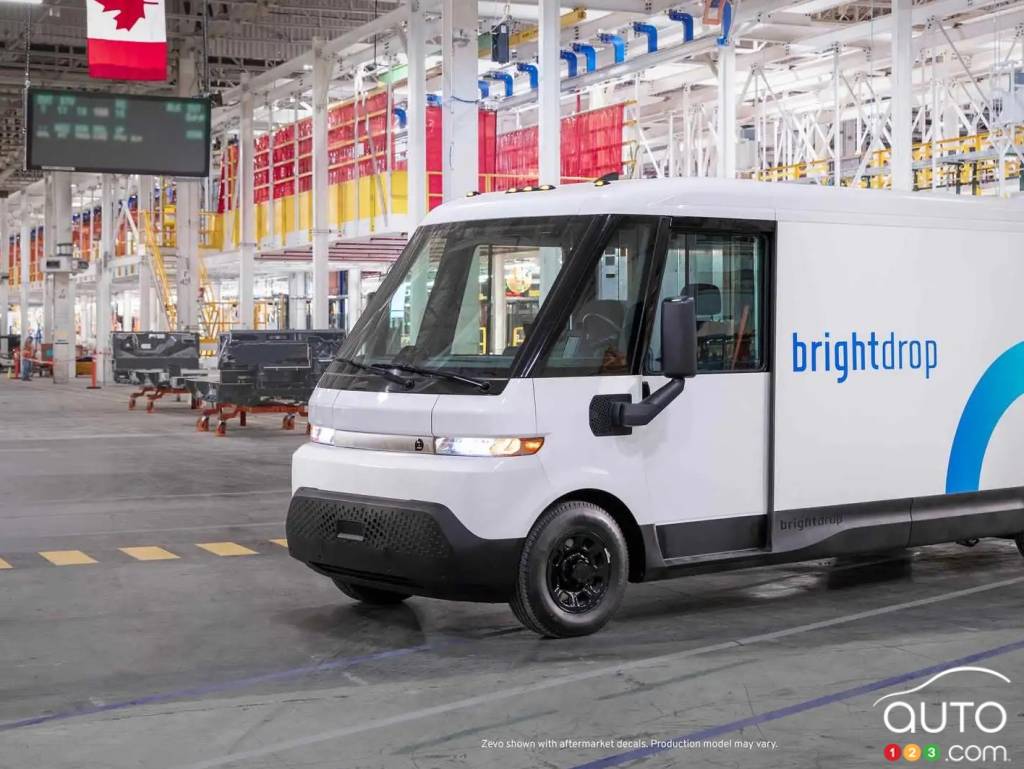 GM's Brightdrop Zevo 600 electric van