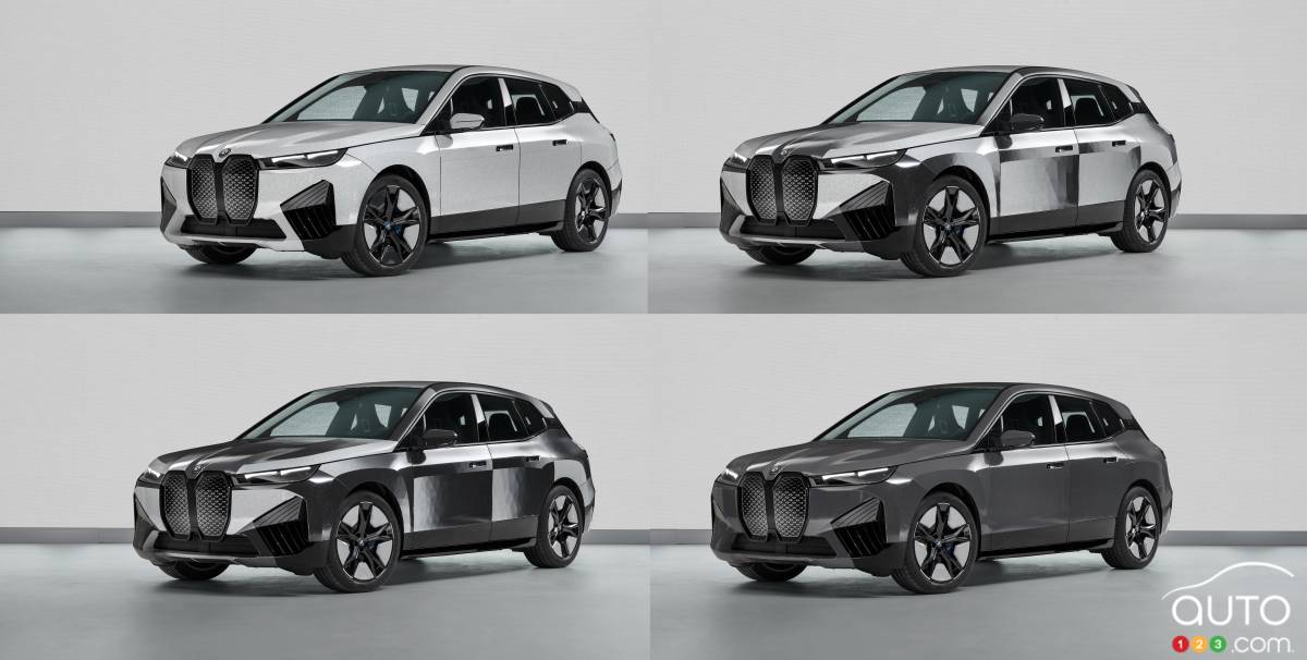 Le concept BMW iX Flow, 2022