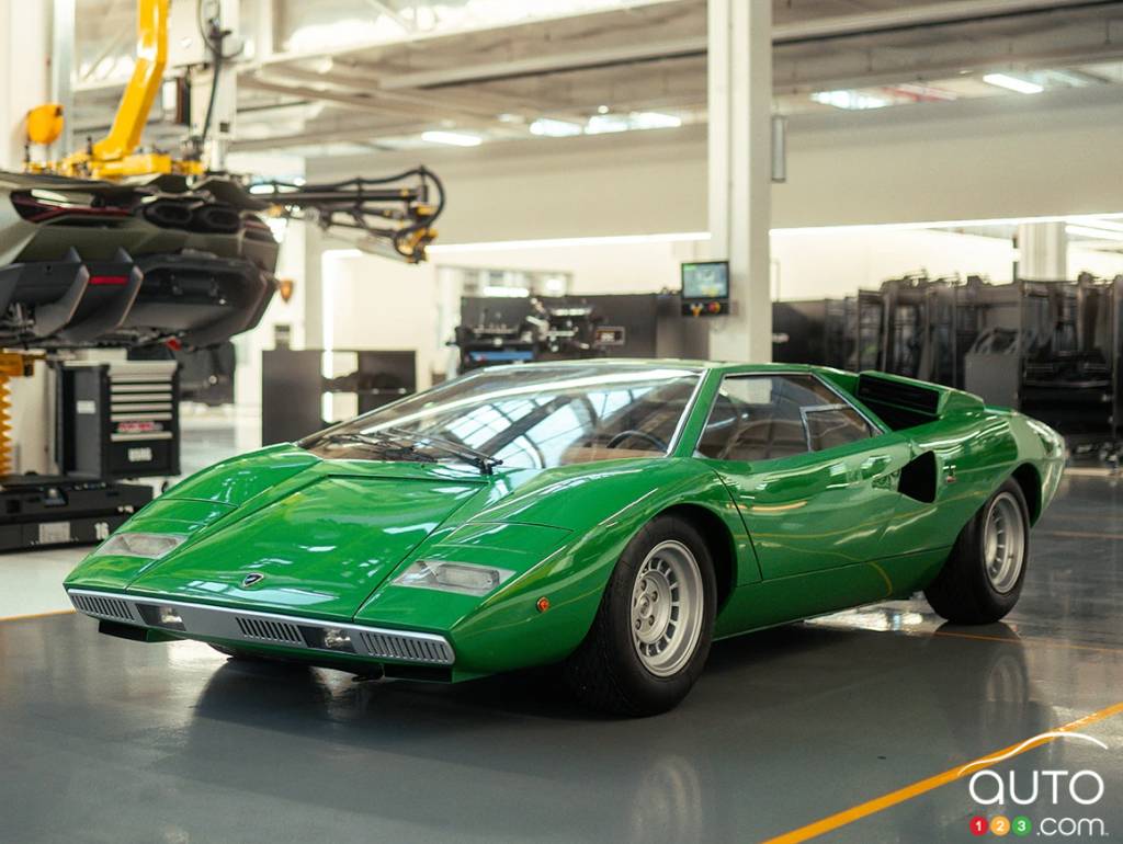 The 1974 Lamborghini Countach LP 400