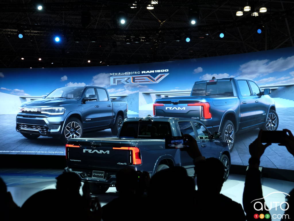 Le Ram 1500 REV, au Salon de New York 2023