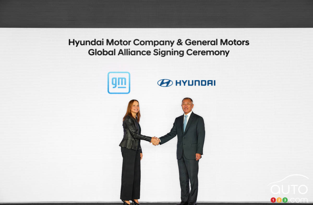 Des collaborations potentielles entre GM et Hyundai