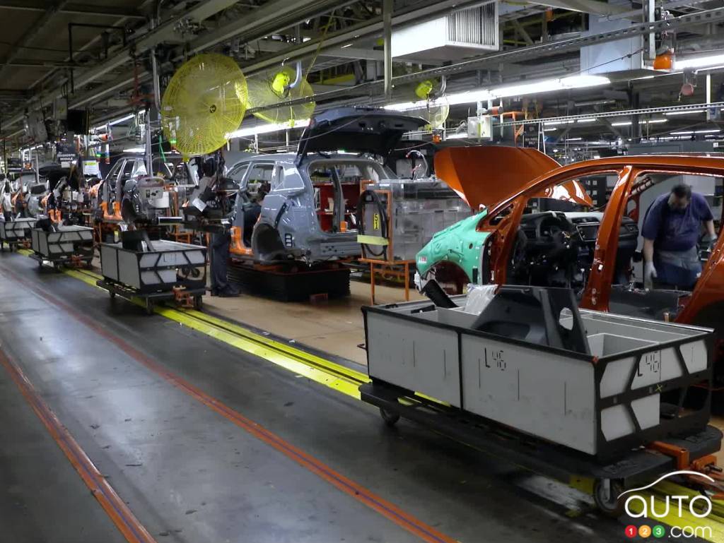 The Nissan assembly plant in Smyrna, Tennessee