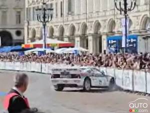 Man Drives Lancia Rally Car Into Crowd During Turin Motor Show