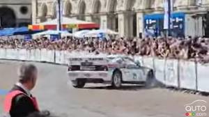 Man Drives Lancia Rally Car Into Crowd During Turin Motor Show