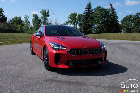 Une Stinger électrique serait à l’étude chez Kia