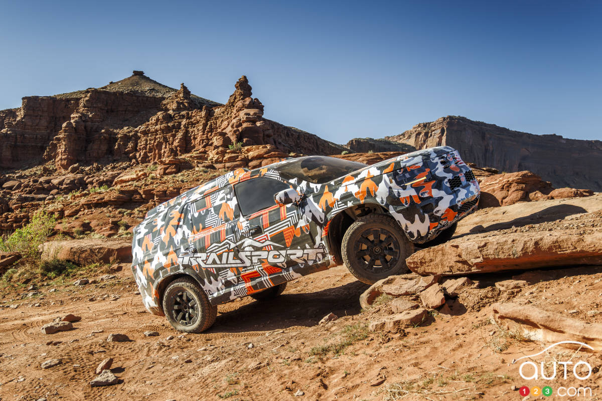 2026 Honda Passport Shown in TrailSport Version, in Camouflage