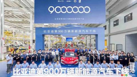 BYD Has Built its 9 Millionth Vehicle