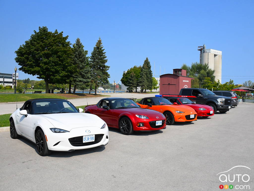 Mazda était présent en 2024 au Concours d'élégance de Cobble Beach