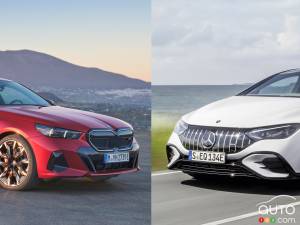 BMW i5 vs Mercedes-Benz EQE Comparison: Electric Duel