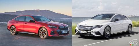 BMW i5 vs Mercedes-Benz EQE Comparison: Electric Duel