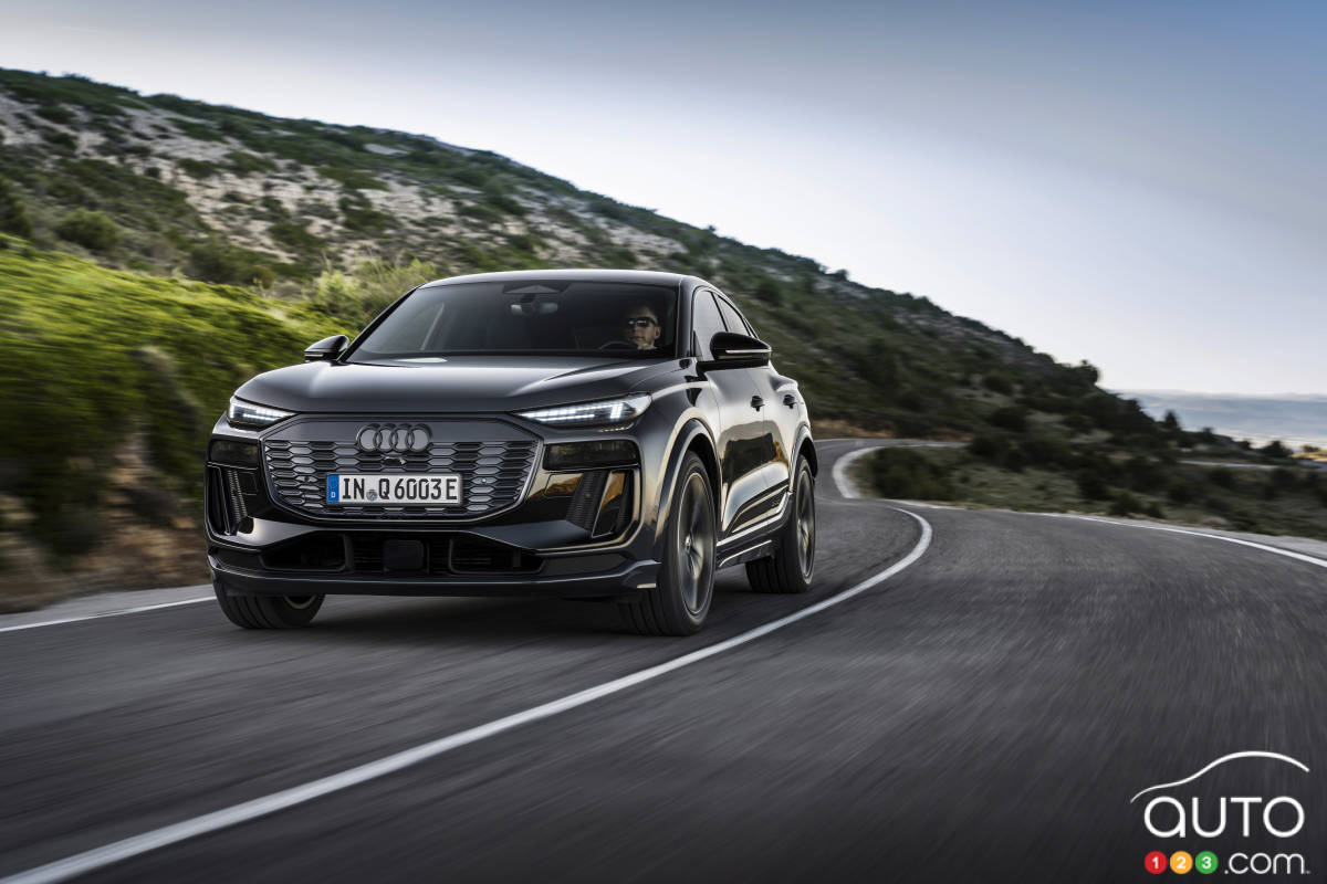 Le Audi Q6 e-tron