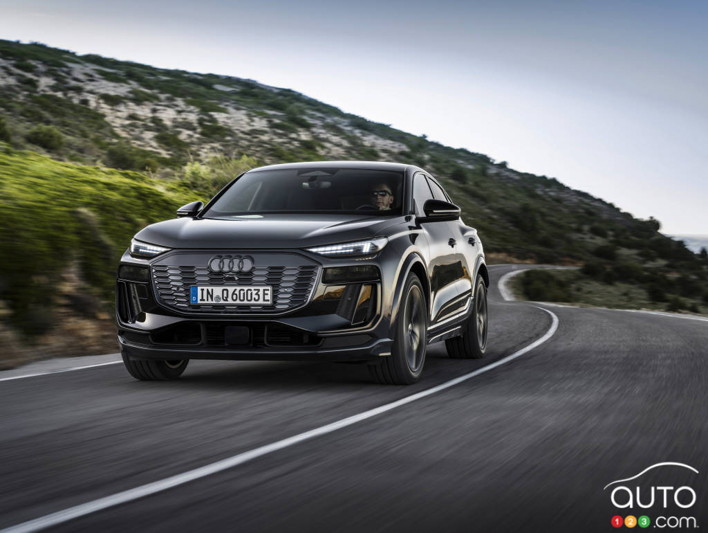 Le Audi Q6 e-tron