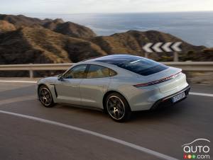 Porsche Taycan : une baisse de 50 % des ventes en 2024