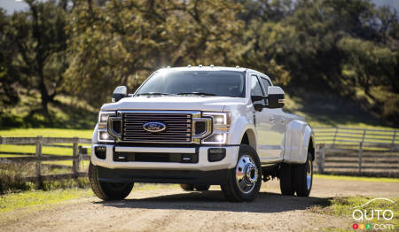 Ford rappelle 320 000 camionnettes Super Duty pour un défaut de la pompe à carburant