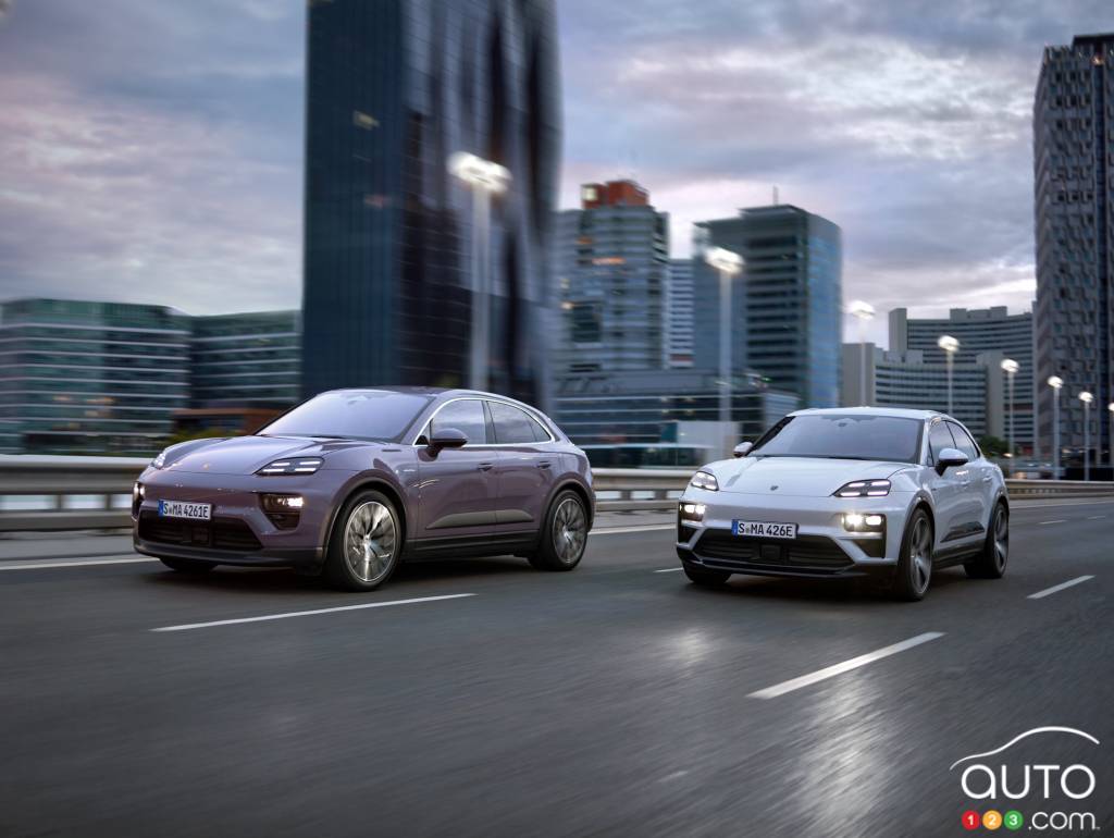 The 2024 Porsche Macan 4 and Macan Turbo