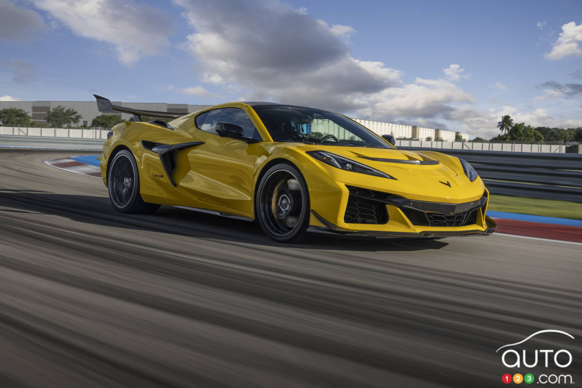 La première Corvette ZR1 2025 se vend 3,7 millions USD