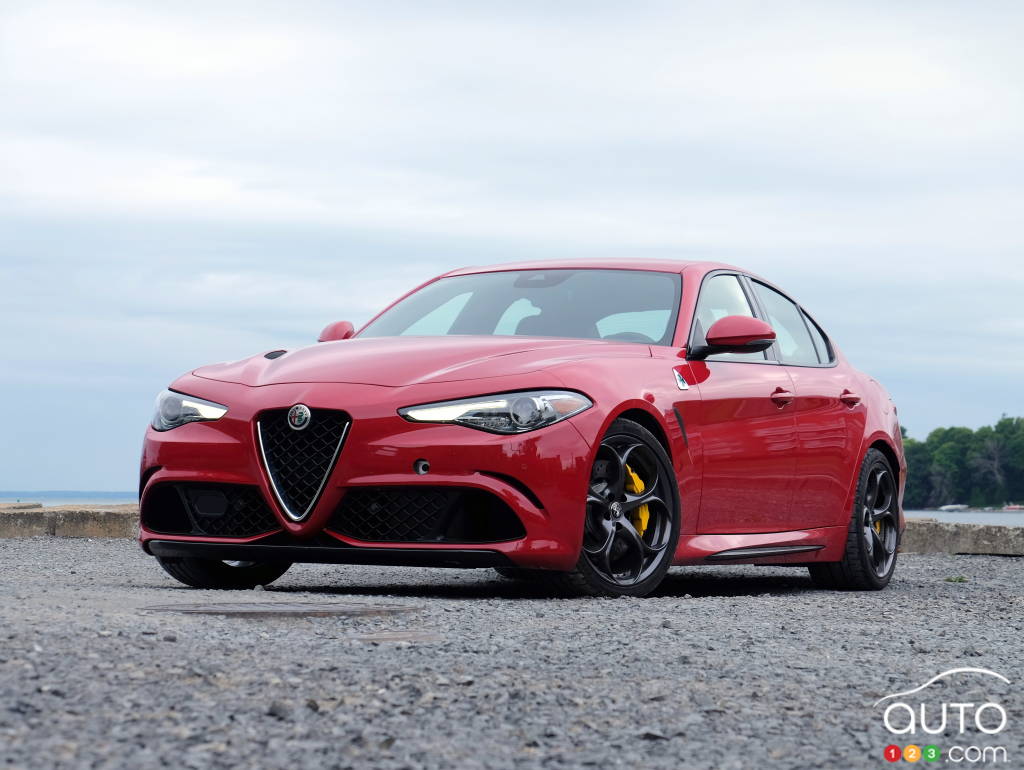 The Alfa Romeo Giulia sedan