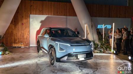 Le Kia EV5 2026 a été dévoilé comme exclusivité canadienne pour l’Amérique du Nord
