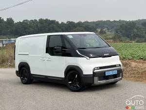 Kia PV5 2026, premier essai : un monolithe de livraison