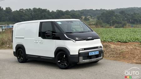 Kia PV5 2026, premier essai : un monolithe de livraison