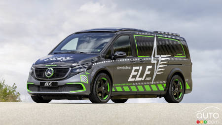 Mercedes-Benz lance ELF, un véhicule expérimental de recharge