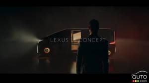 Lexus réinvente la LS en minifourgonnette à 6 roues!