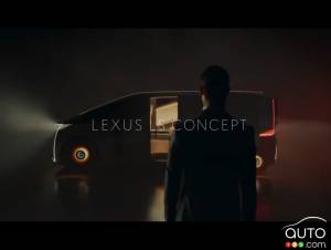 Lexus réinvente la LS en minifourgonnette à 6 roues!