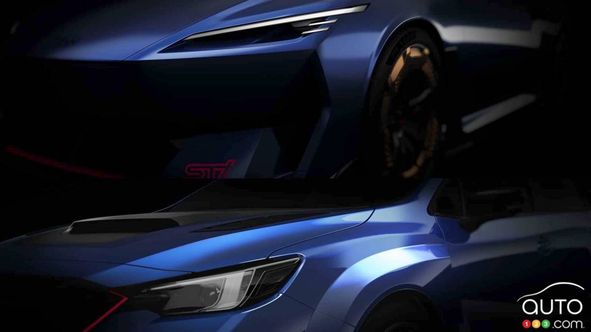 Subaru Teases Two STI Concepts to Be Unveiled in Tokyo