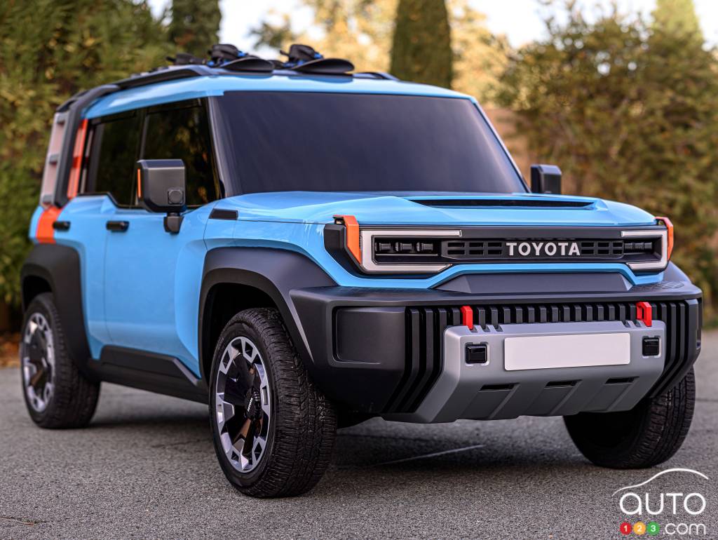 Le concept Toyota Compact Cruiser EV, 2022