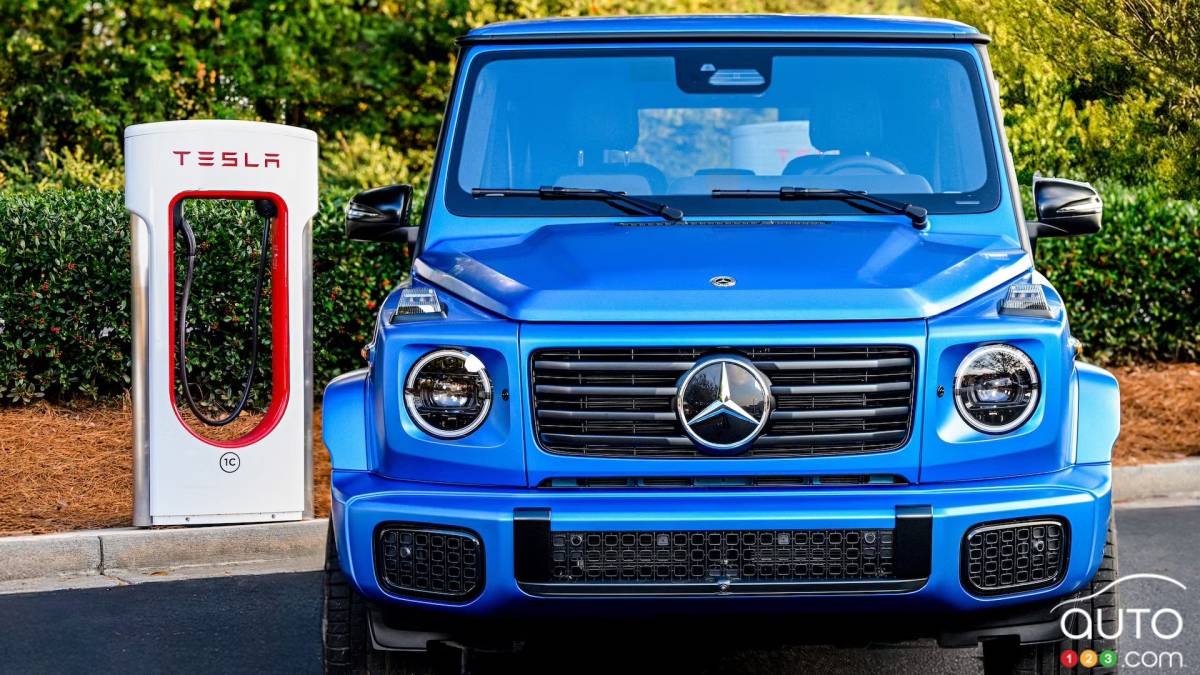 Mercedes-Benz EV Owners in Canada Can Now Use Tesla Chargers