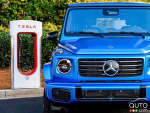 Mercedes-Benz EV Owners in Canada Can Now Use Tesla Chargers