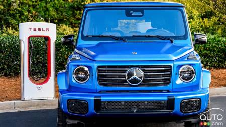 Mercedes-Benz EV Owners in Canada Can Now Use Tesla Chargers